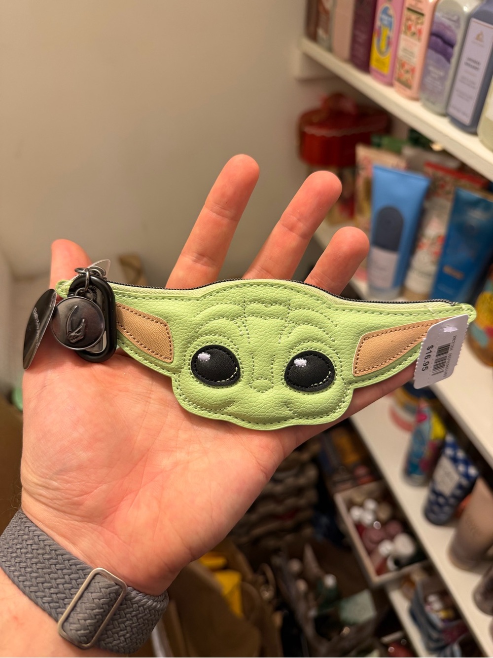 Bath & Body Works X Star Wars Grogu Coin Purse